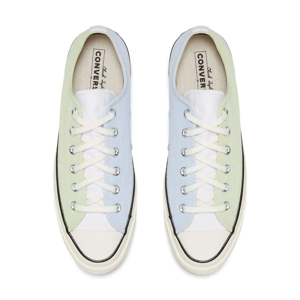 CHUCK 70 OX (Tri Panel) Chambray Blue/Spring Green