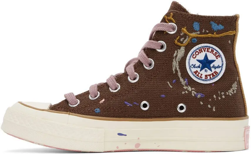 Converse Brown Bandulu Edition Chuck 70 High Sneakers