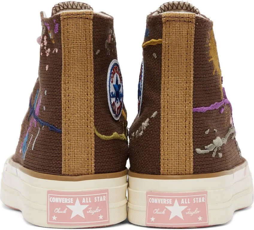 Converse Brown Bandulu Edition Chuck 70 High Sneakers