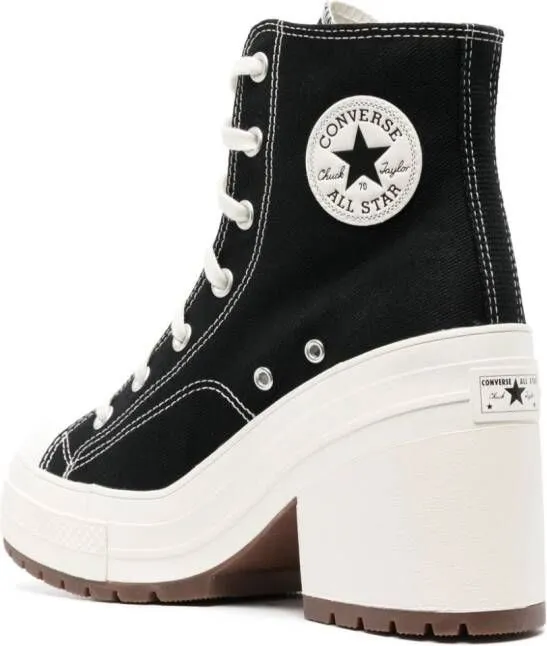 Converse Chuck 70 De Luxe heeled sneakers Black