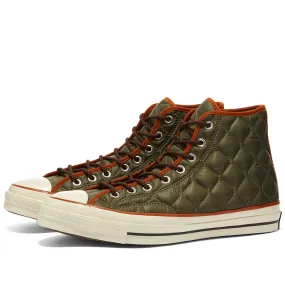 Converse Chuck Taylor 1970s Hi QuiltedField Surplus & Amber Sepia