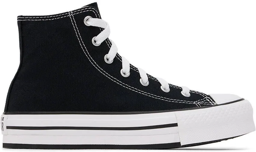 Converse Kids Black Chuck Taylor All Star Lift Sneakers