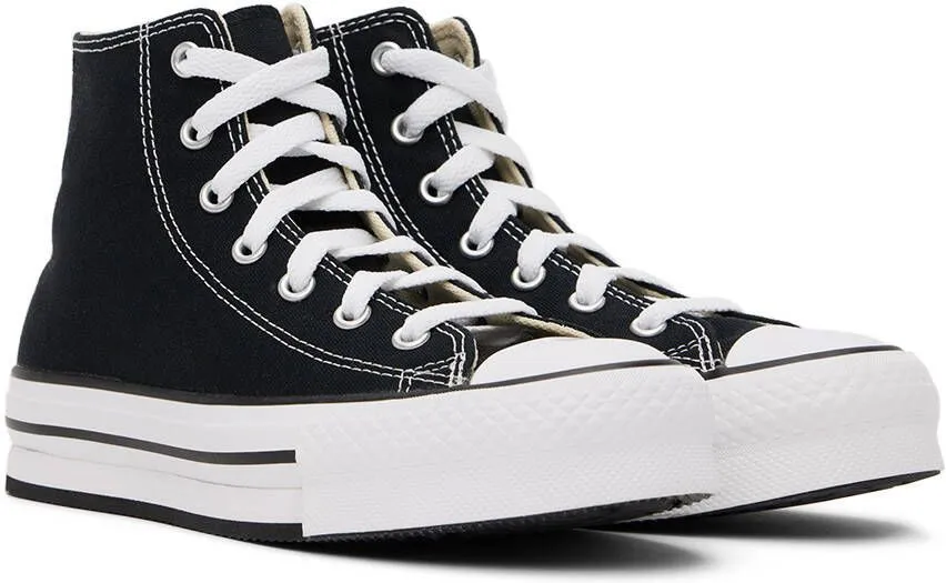 Converse Kids Black Chuck Taylor All Star Lift Sneakers