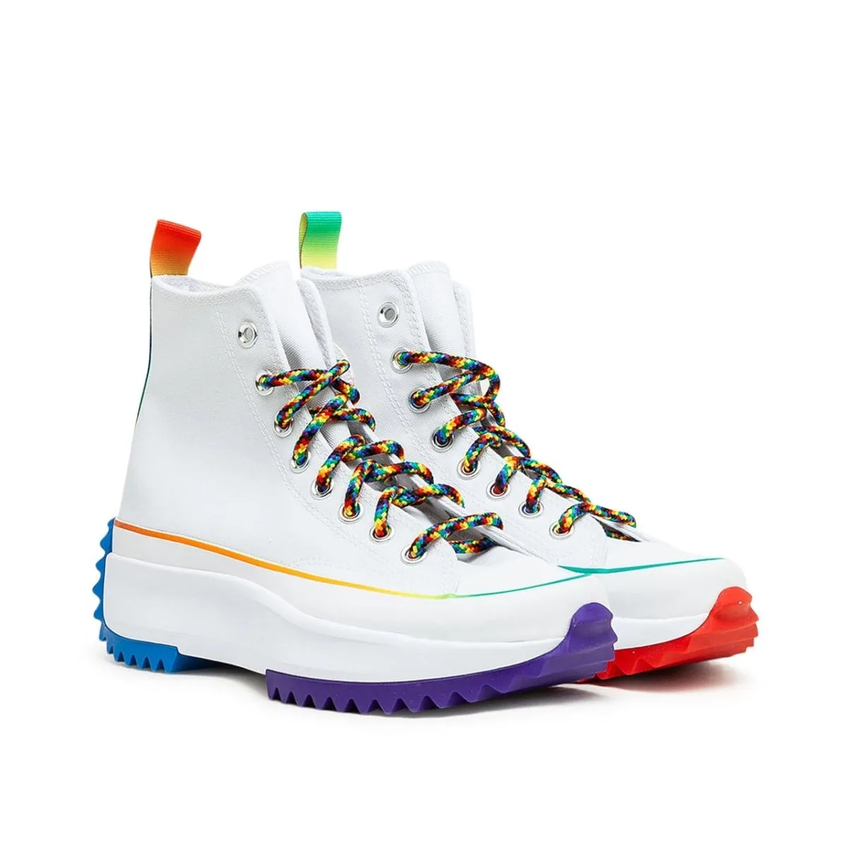 Converse Run Star Hike Hi 'Pride' (White / Multi)