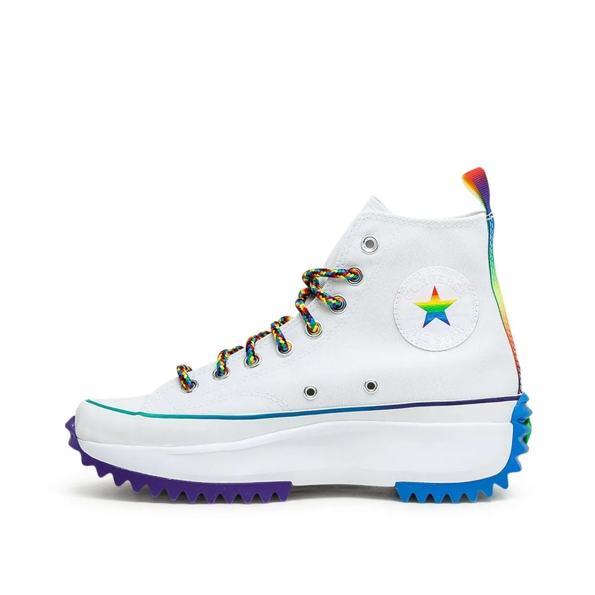 Converse Run Star Hike Hi 'Pride' (White / Multi)