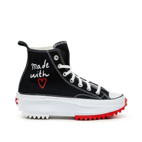 Converse Run Star Hike High (Black / White / Red)