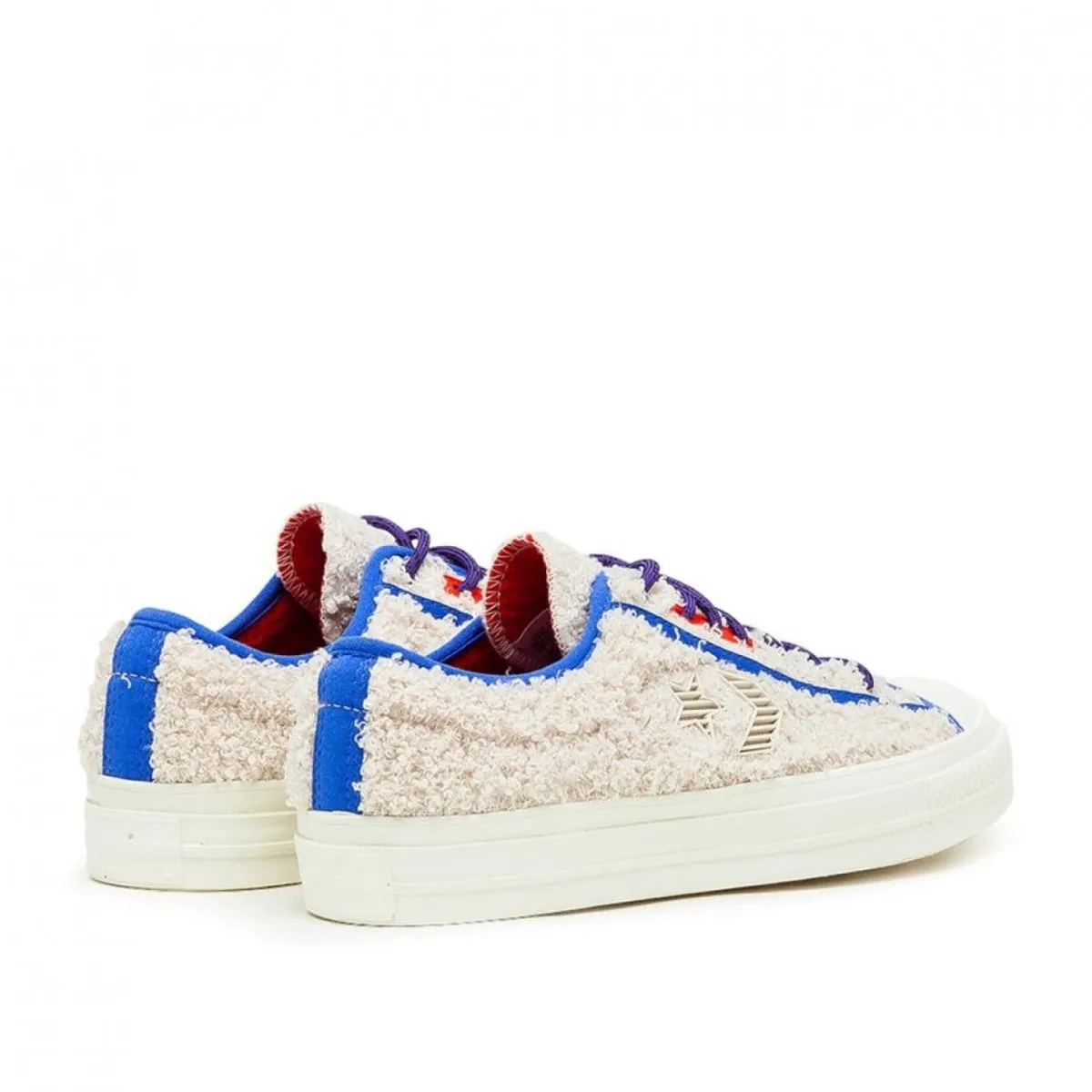 Converse Star Player OX 'Retro Sherpa' (Cream / Blue)