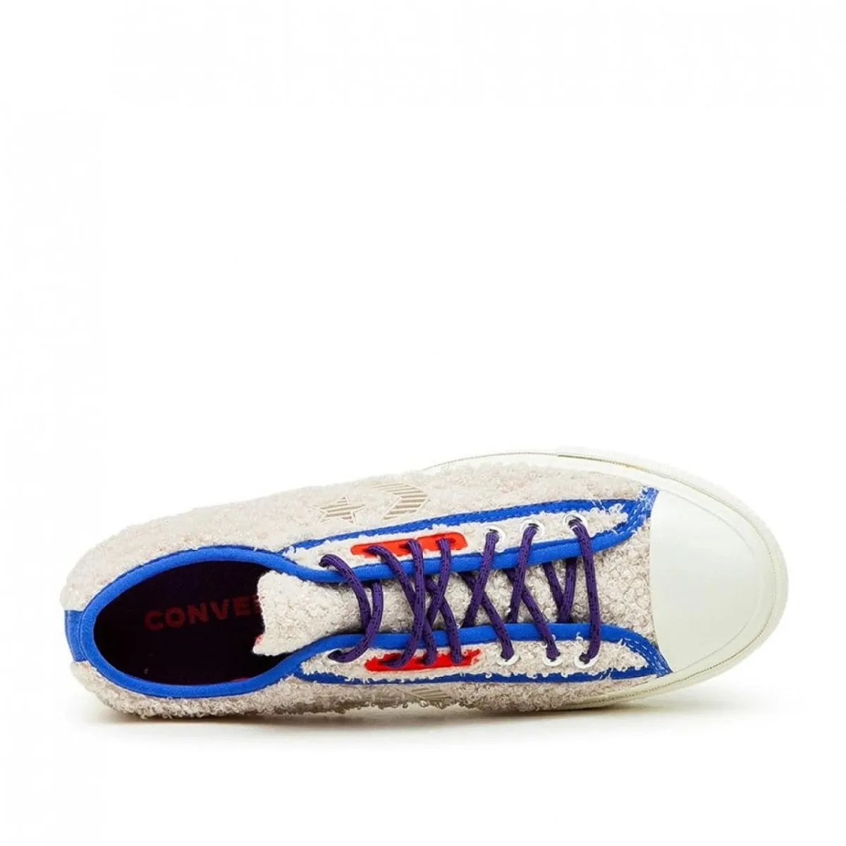 Converse Star Player OX 'Retro Sherpa' (Cream / Blue)