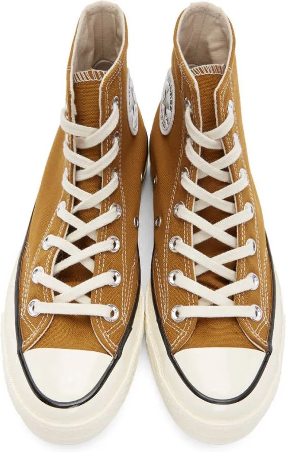 Converse Tan Chuck 70 Hi Sneakers