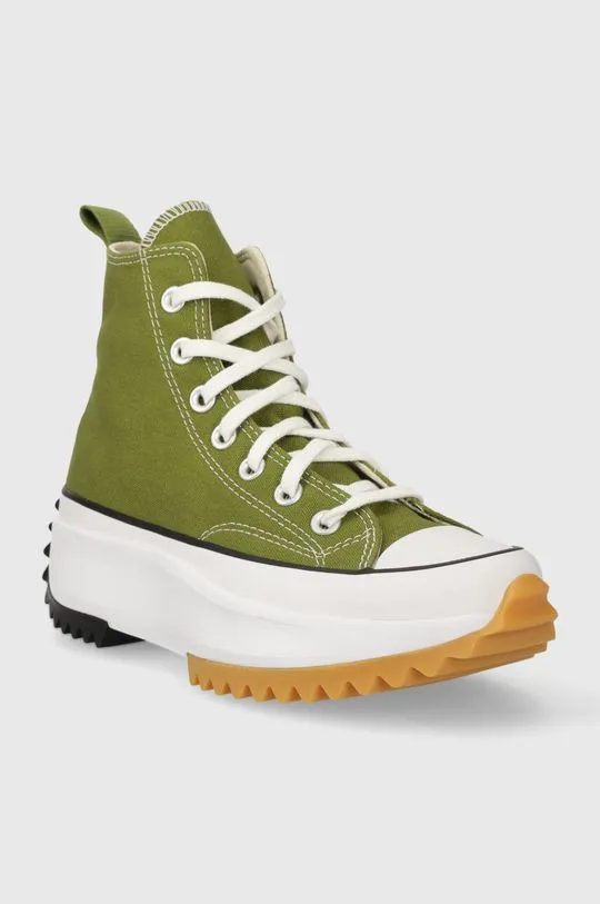 Converse trainers Run Star Hike women's green color A05700C