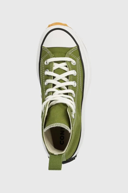 Converse trainers Run Star Hike women's green color A05700C