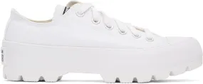 Converse White Chuck Taylor All Star Lugged OX Low Sneakers