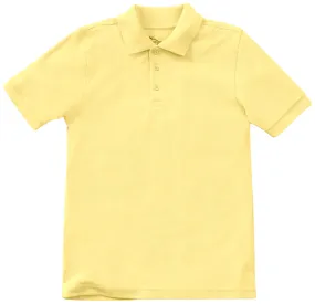 CR Pique Polo Yellow SMCS