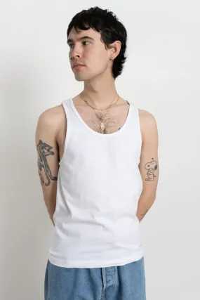 Garment Dyed Tank White