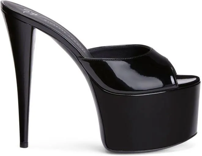 Giuseppe Zanotti Gz Aida 150mm sandals Black