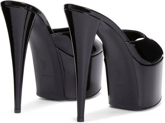 Giuseppe Zanotti Gz Aida 150mm sandals Black