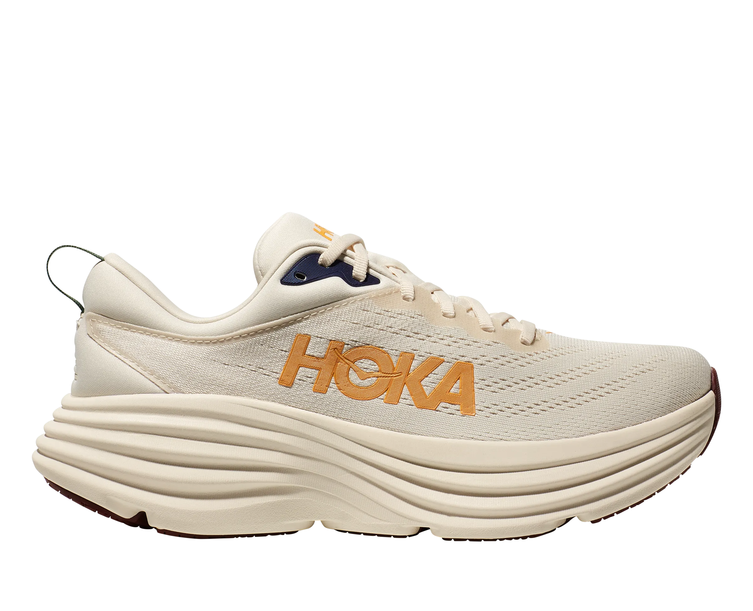 HOKA | SNEAKERS HOMBRE | BONDI 8                                  OAT MILK/ALABAS | BLANCO