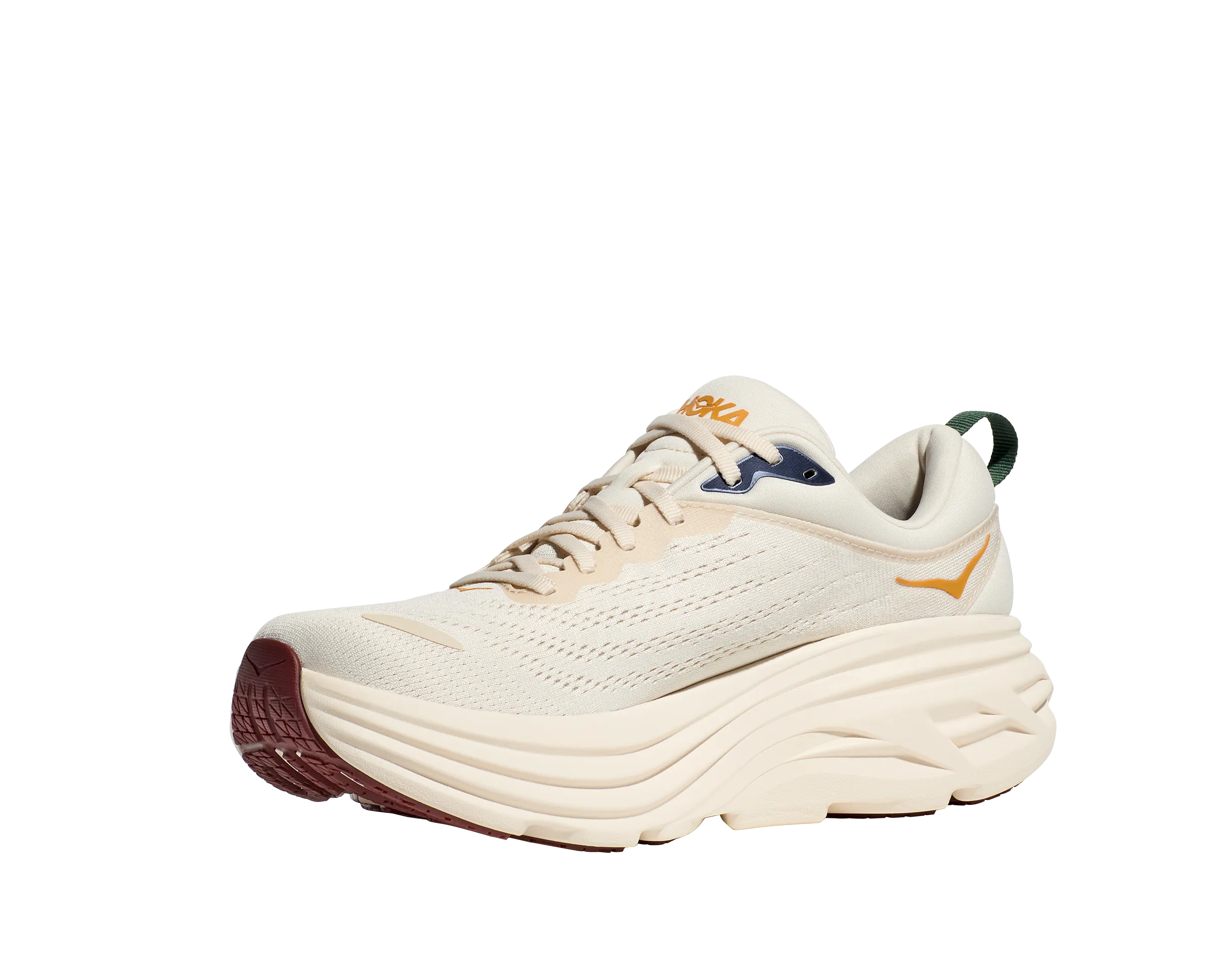 HOKA | SNEAKERS HOMBRE | BONDI 8                                  OAT MILK/ALABAS | BLANCO