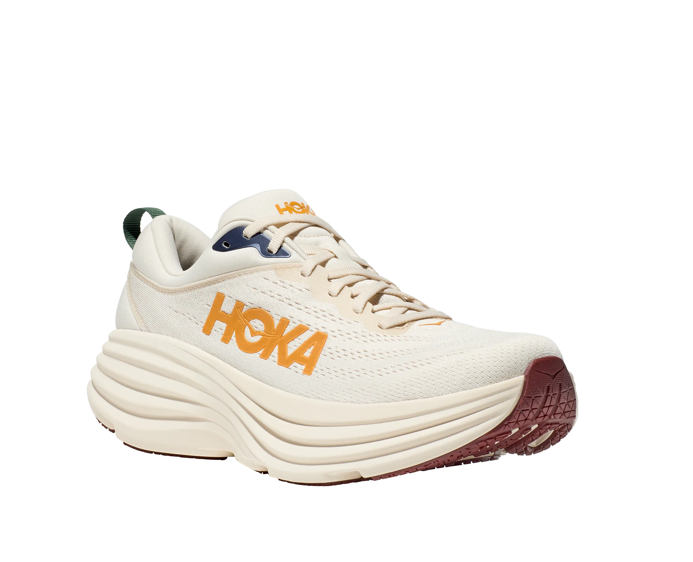 HOKA | SNEAKERS HOMBRE | BONDI 8                                  OAT MILK/ALABAS | BLANCO