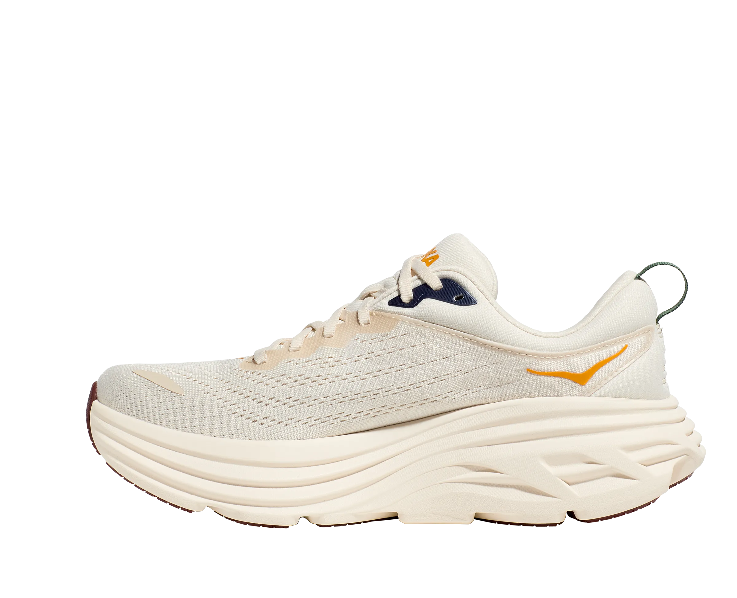 HOKA | SNEAKERS HOMBRE | BONDI 8                                  OAT MILK/ALABAS | BLANCO