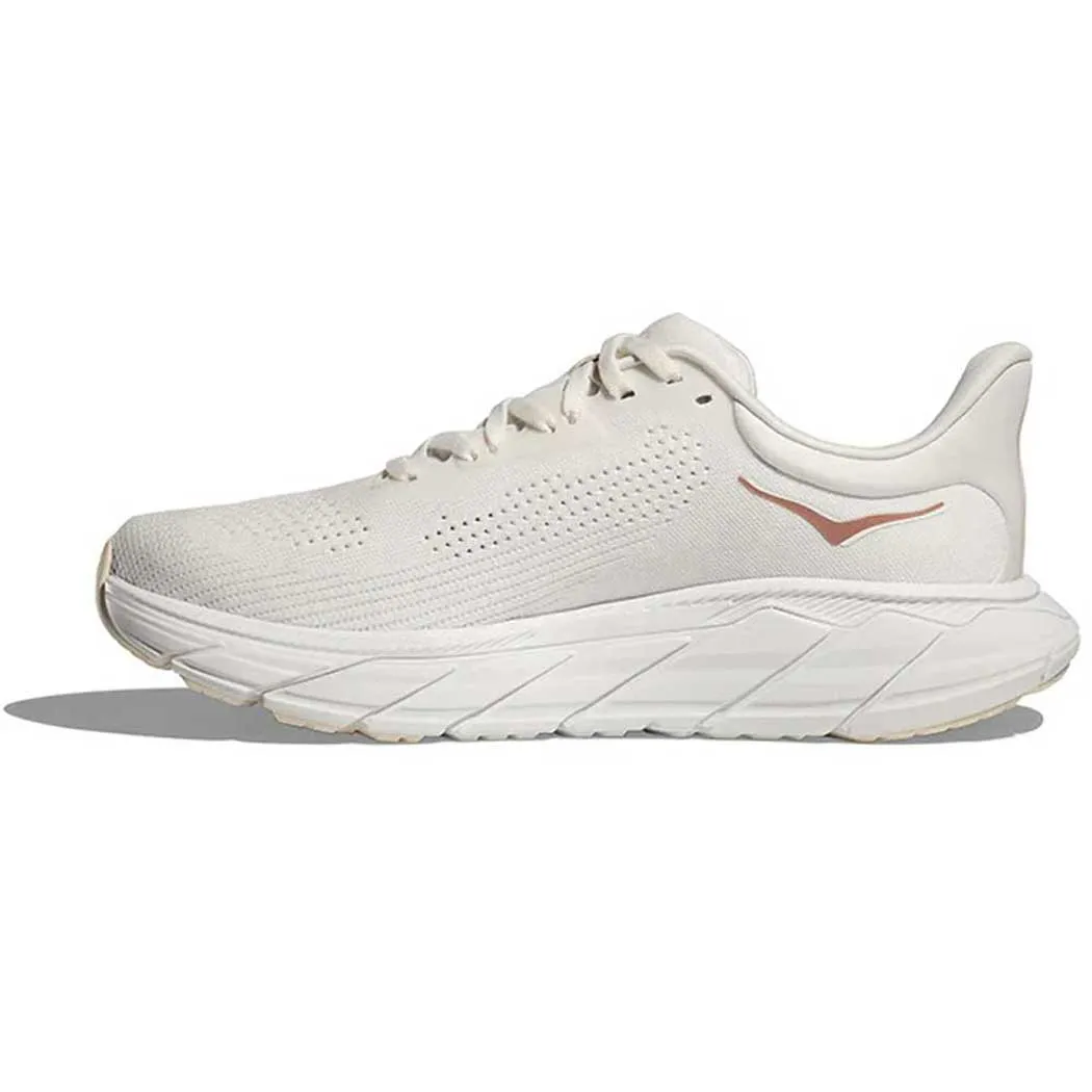 HOKA Arahi 7 Runner Blanc de Balnc/ Rose Gold (Women's)