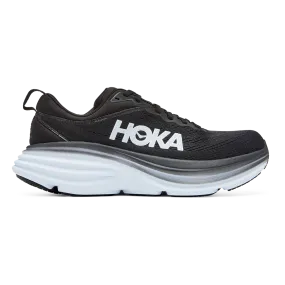 Hoka Bondi 8 - Black - White