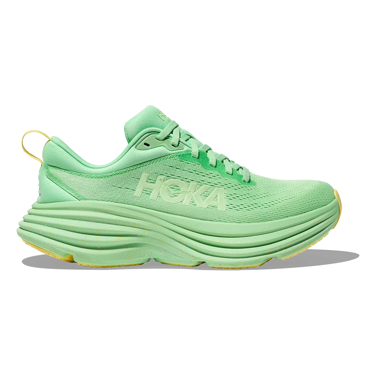 Hoka Bondi 8 - Lime Glow - Lemonade