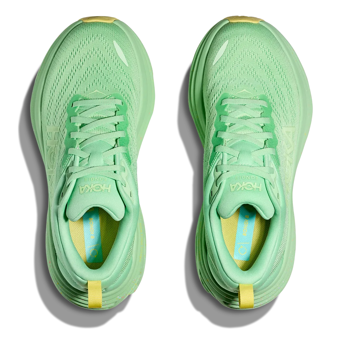 Hoka Bondi 8 - Lime Glow - Lemonade