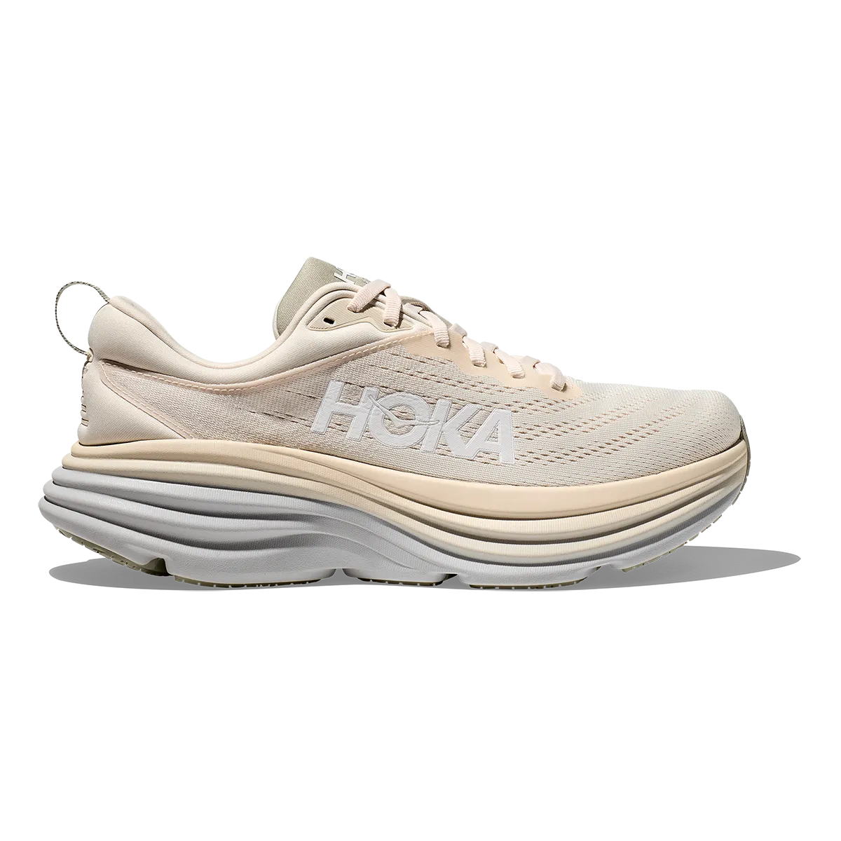 Hoka Bondi 8 - Oat Milk - Barley