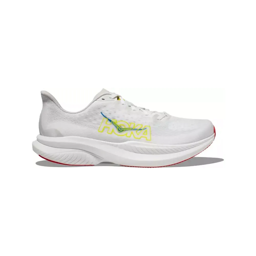 HOKA MACH 6 WHITE/NIMBUS CLOUD - MENS