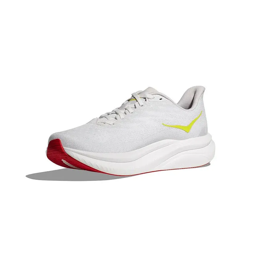 HOKA MACH 6 WHITE/NIMBUS CLOUD - MENS