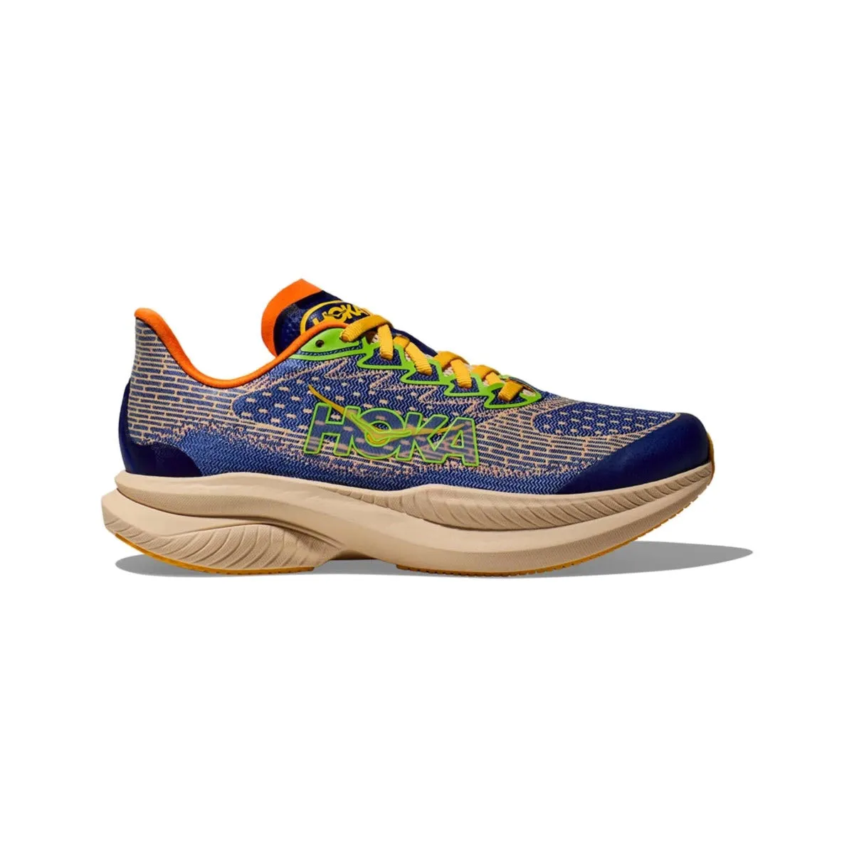 HOKA MACH 6 YOUTH ULTRAMARINE/TANGERINE - KIDS