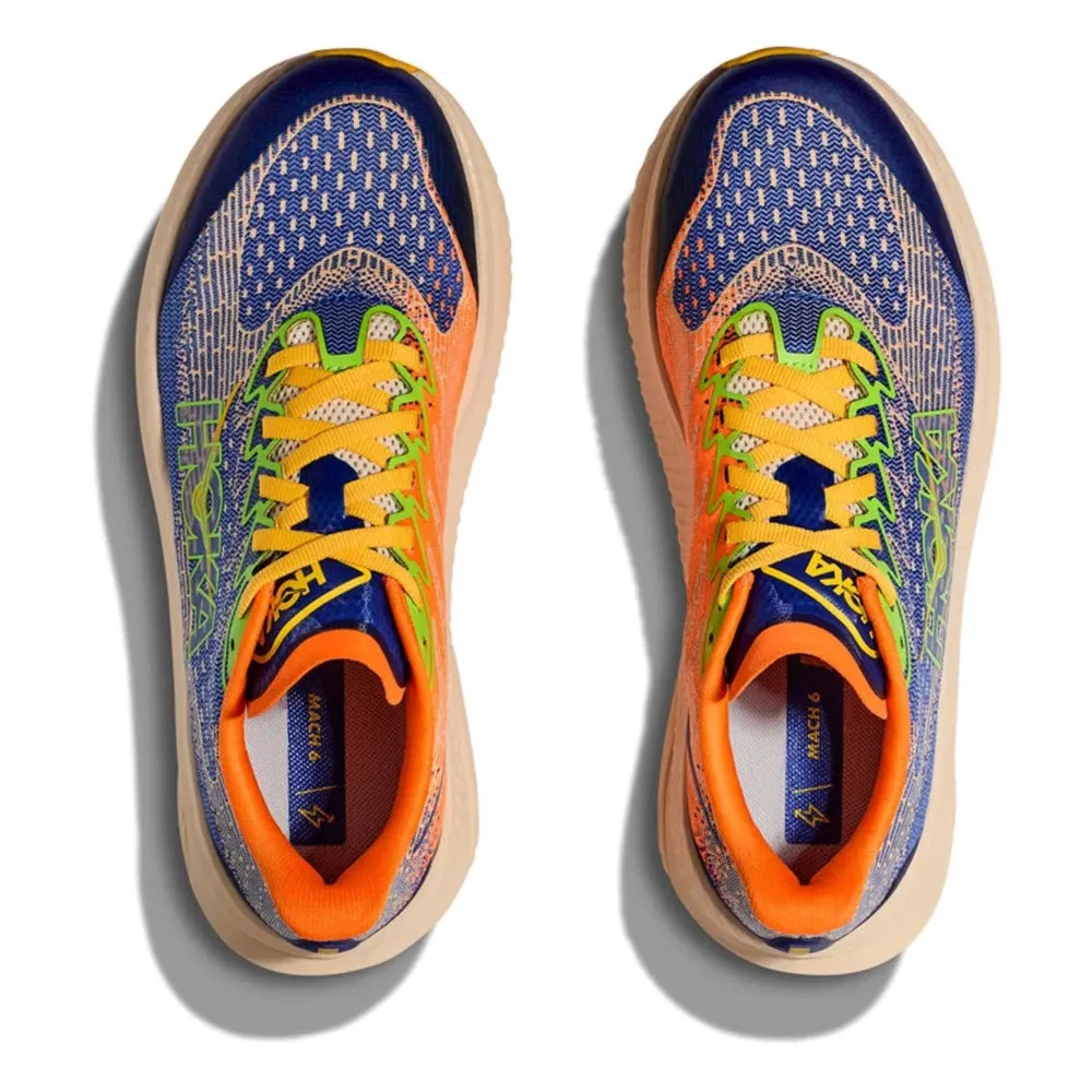 HOKA MACH 6 YOUTH ULTRAMARINE/TANGERINE - KIDS