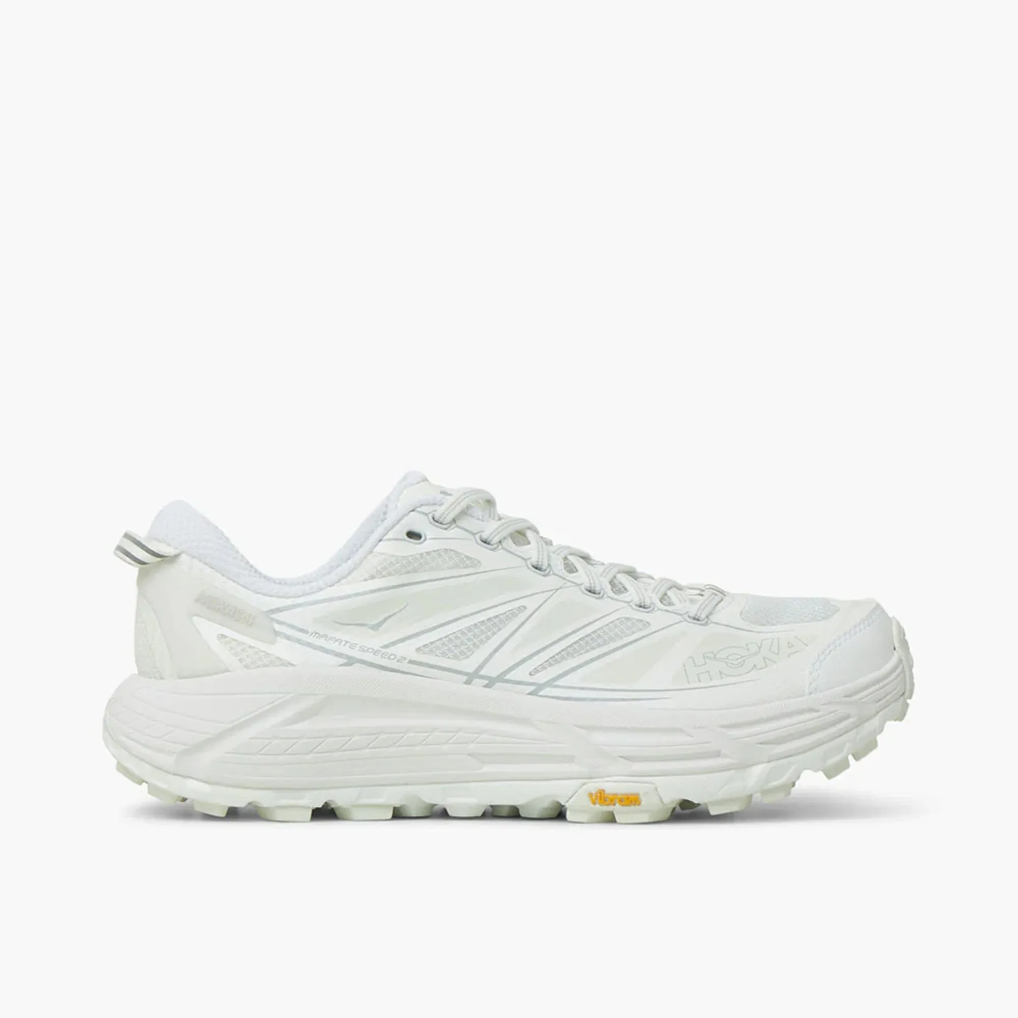 Hoka Mafate Speed 2 White / Lunar Rock