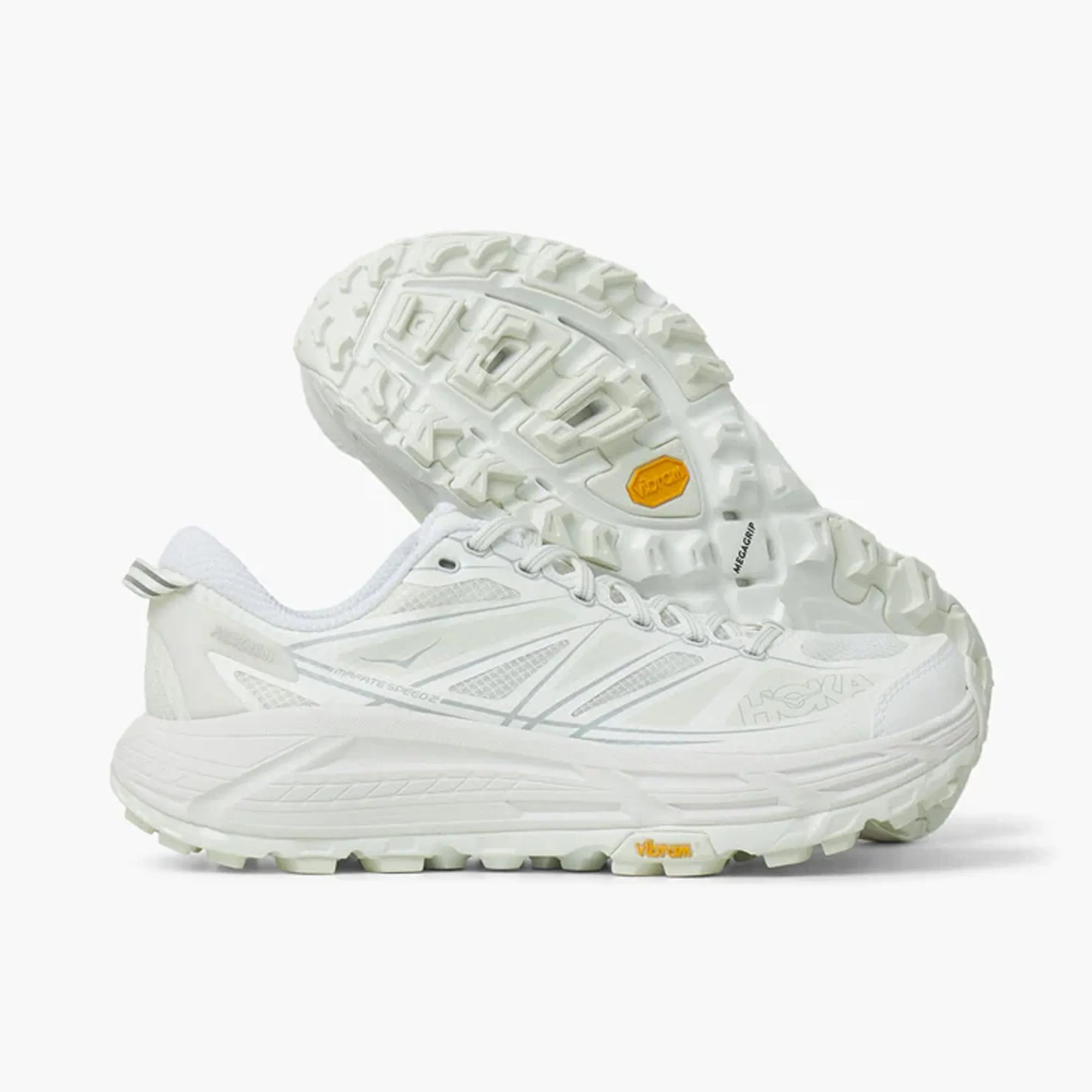 Hoka Mafate Speed 2 White / Lunar Rock