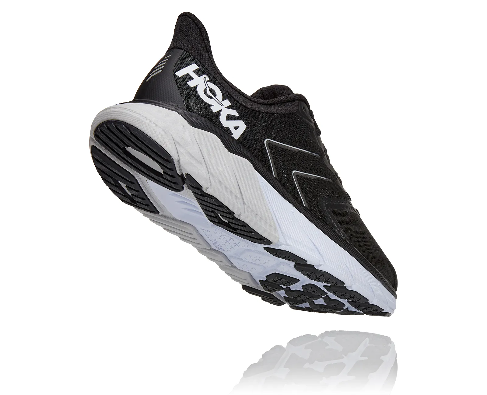 Hoka Mens Arahi 5 **Wide Width**- Black/White