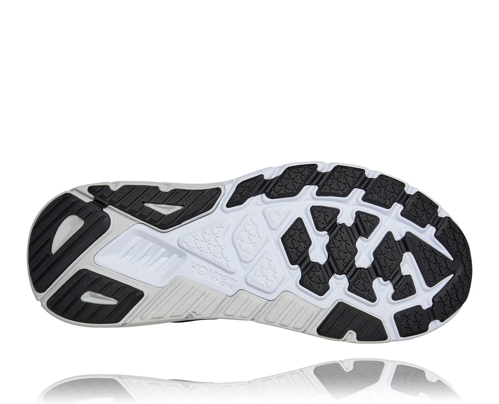 Hoka Mens Arahi 5 **Wide Width**- Black/White