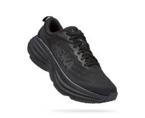 Hoka Mens Bondi 8 Black Black Medium D