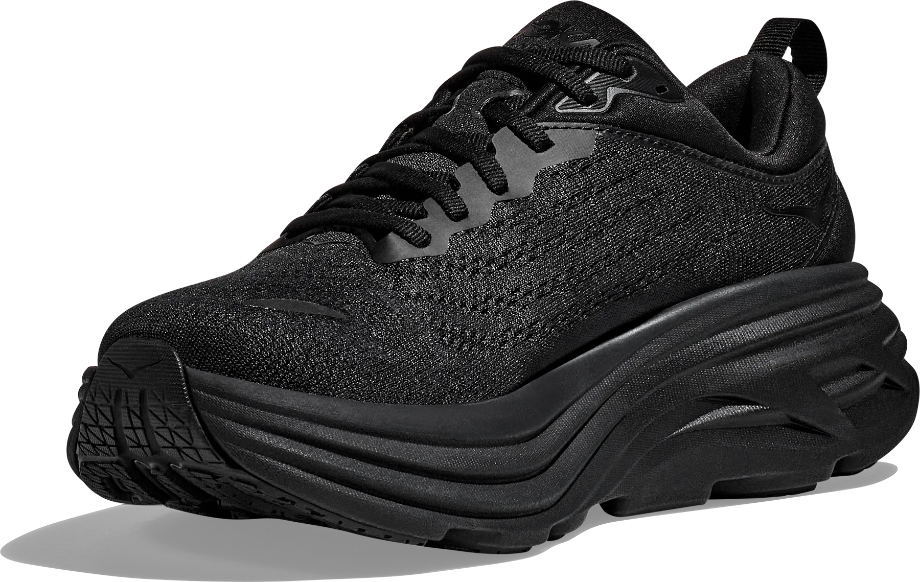 Hoka Men's Bondi 8 Black/Black | Buy Hoka Men's Bondi 8 Black/Black here | Outnorth