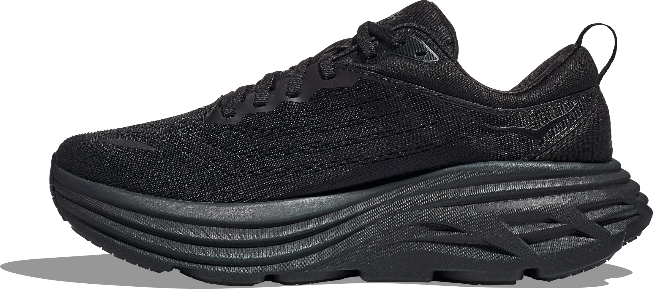 Hoka Men's Bondi 8 Black/Black | Buy Hoka Men's Bondi 8 Black/Black here | Outnorth