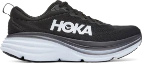 Hoka Men's Bondi 8 Black/White | Buy Hoka Men's Bondi 8 Black/White here | Outnorth