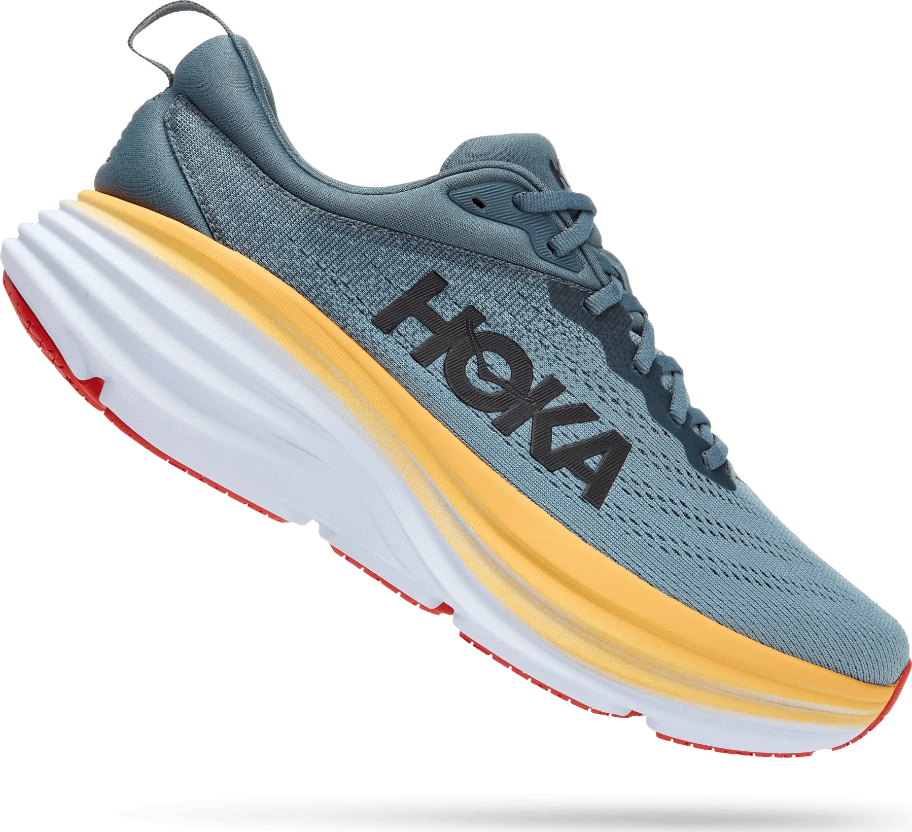 Hoka Men's Bondi 8 Goblin Blue/Mountain Spring | Buy Hoka Men's Bondi 8 Goblin Blue/Mountain Spring here | Outnorth