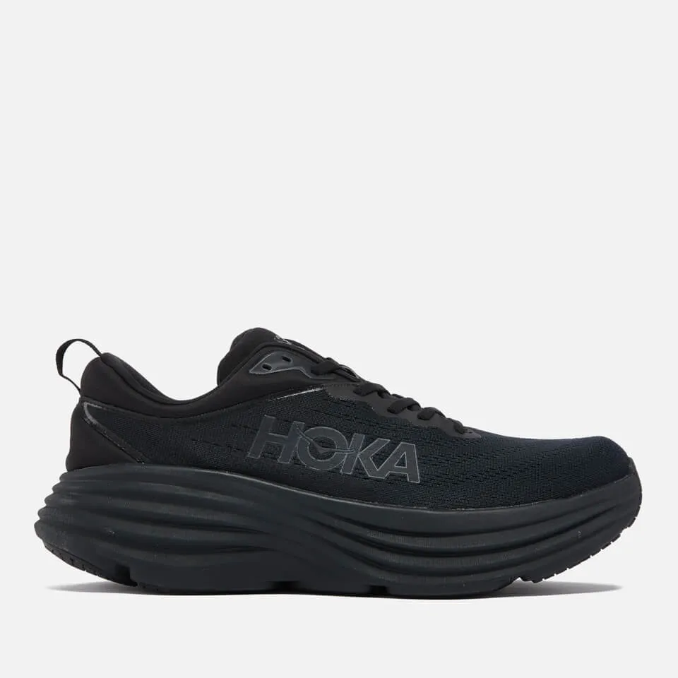 Hoka One Men’s Bondi 8 Mesh Trainers - UK 8 | Coggles