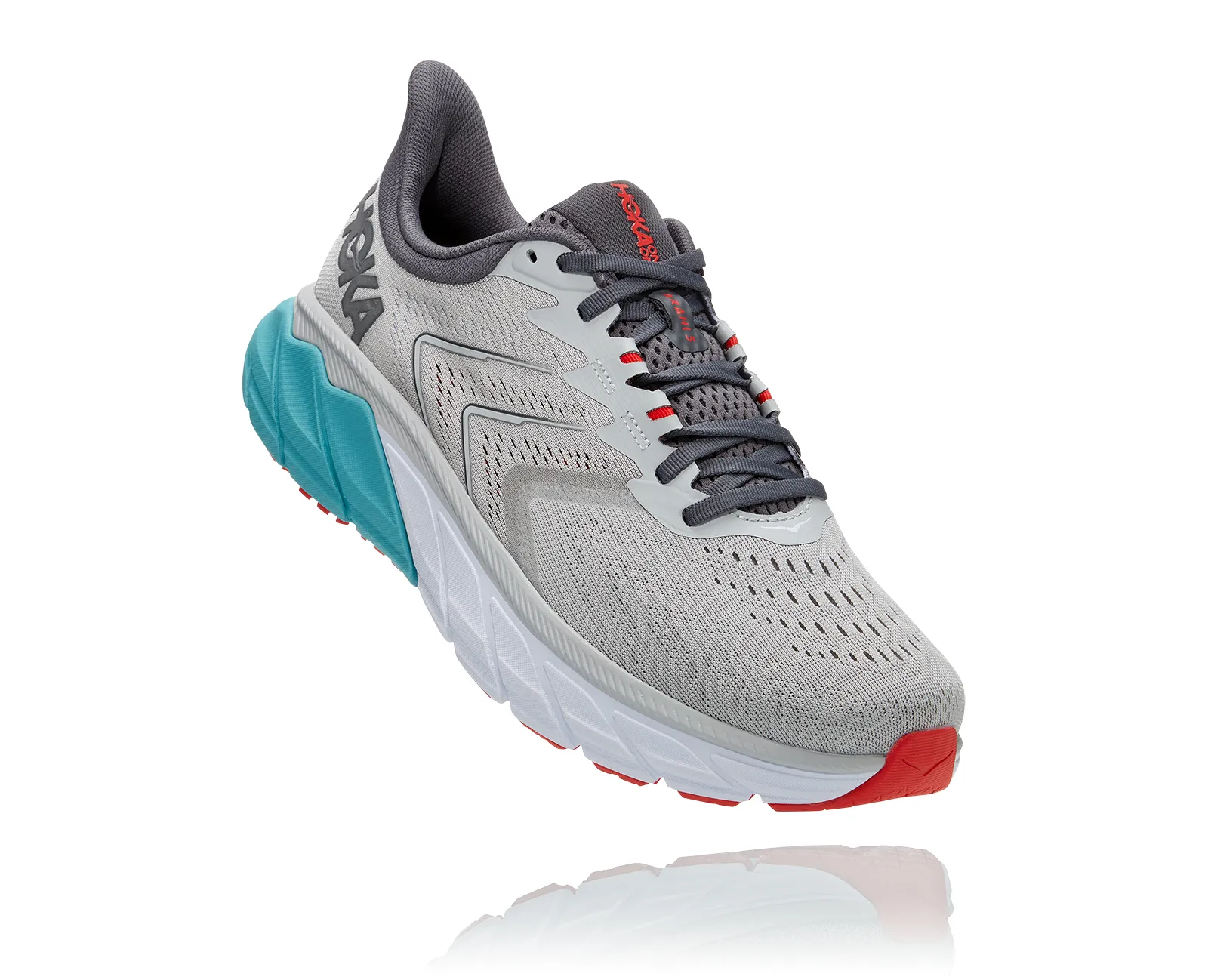 Hoka One One Mens Arahi 5- Harbor Mist/ Aquarelle