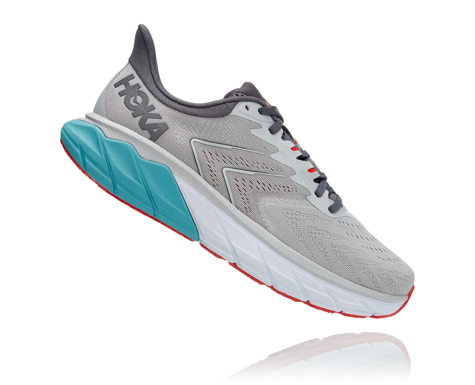 Hoka One One Mens Arahi 5- Harbor Mist/ Aquarelle