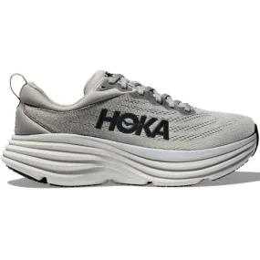 HOKA ONE ONE Men's Bondi 8 - Sharkskin / Harbor Mist (Wide Width)