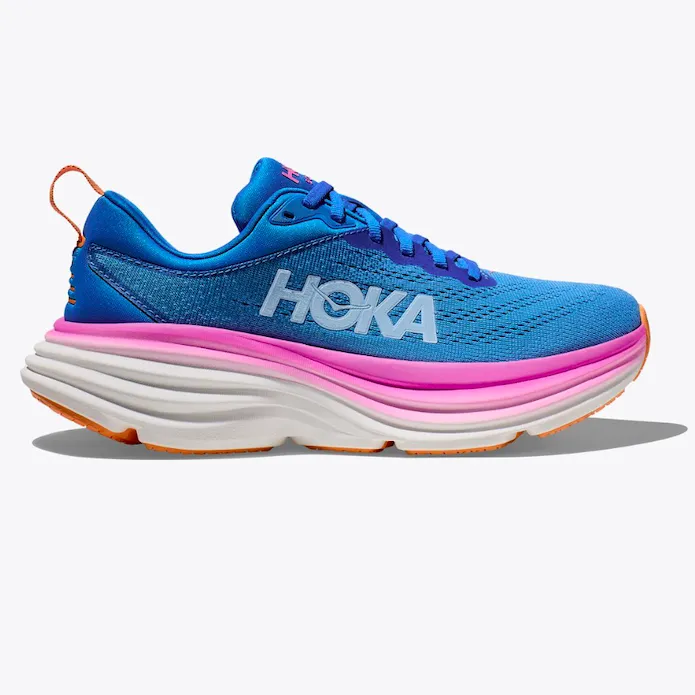 Hoka One One Women’s Bondi 8 Costal Sky/Pink