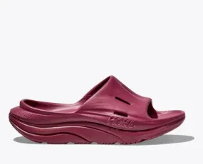 Hoka Ora Recovery Slide 3 Beet Root Unisex