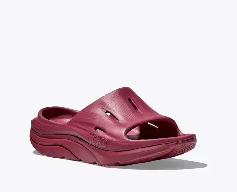 Hoka Ora Recovery Slide 3 Beet Root Unisex