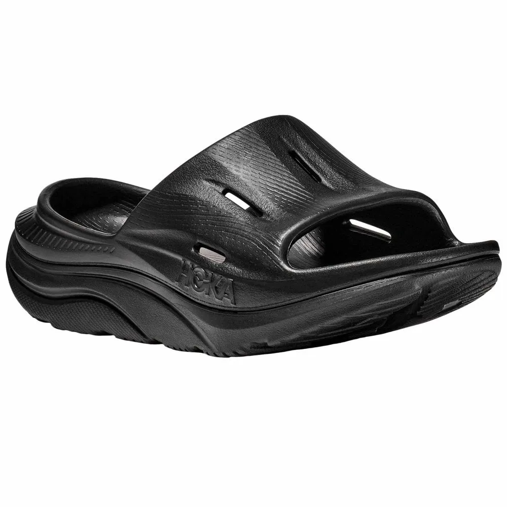 Hoka  Ora Recovery Slide 3 Black Unisex